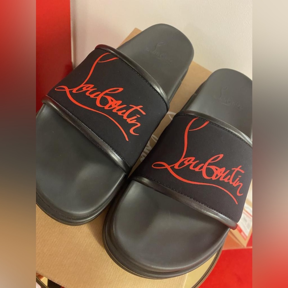 Christian Louboutin men’s slides size 46 (US 13)